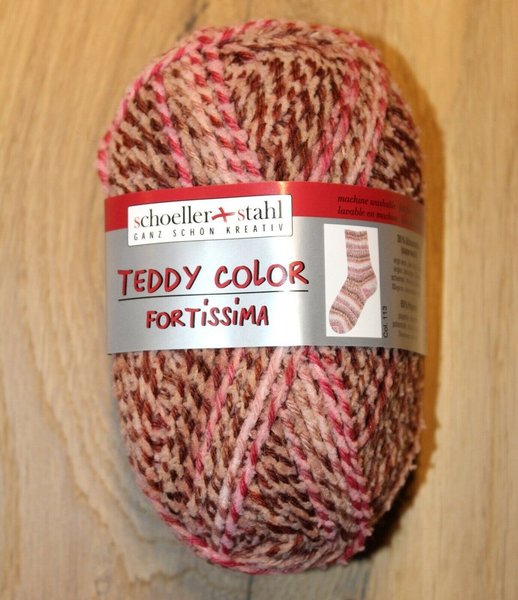 Schoeller und Stahl fortissima Teddy Color 50Gramm