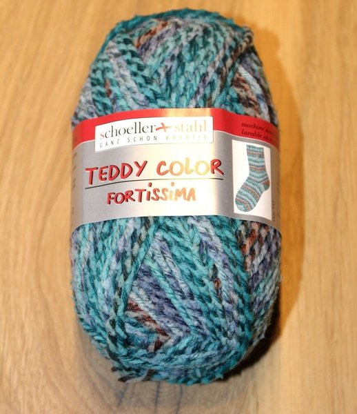 Schoeller und Stahl fortissima Teddy Color 50Gramm