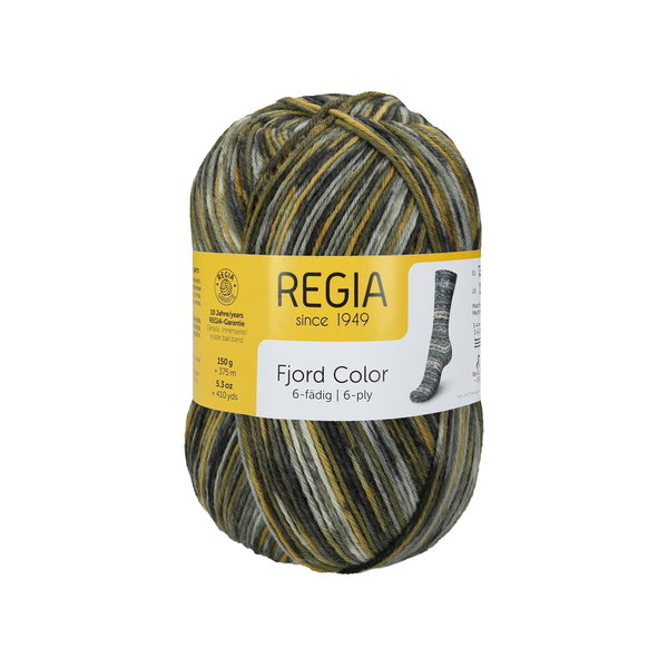 Regia Fjord Color - Sockenwolle 6-fach 150g