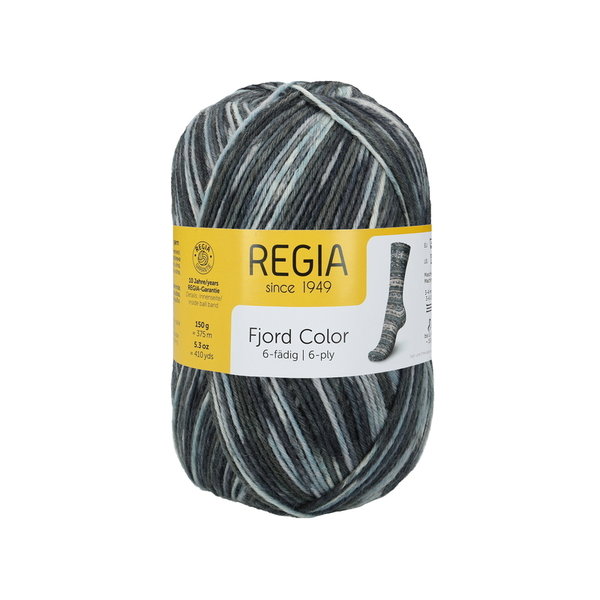 Regia Fjord Color - Sockenwolle 6-fach 150g