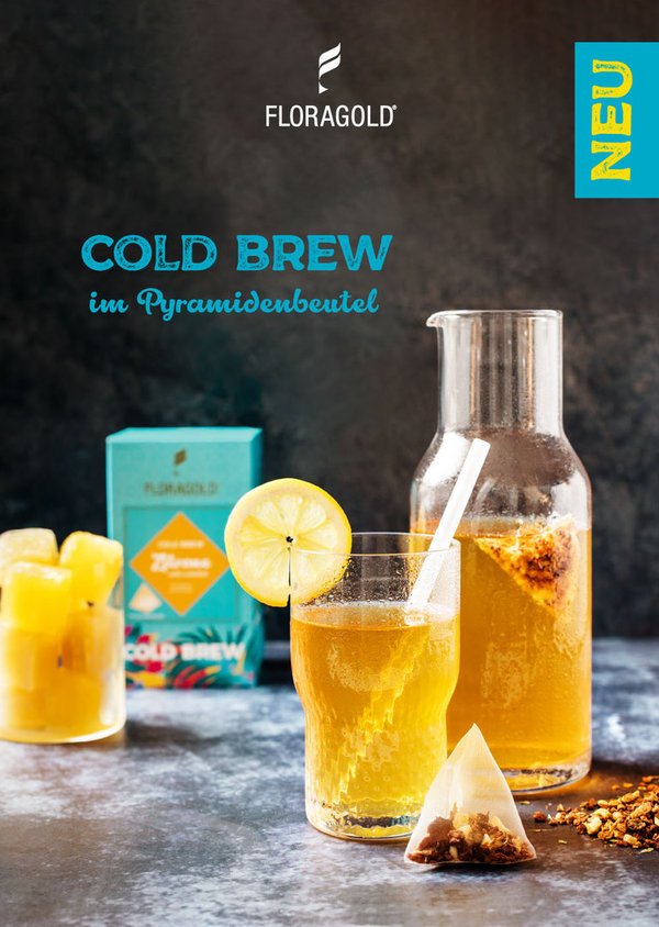 Cold Brew Zitrone - 15 Pyramidenbeutel